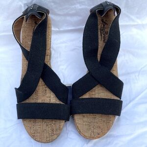 Lucky Brand Wedge Sandals brand new